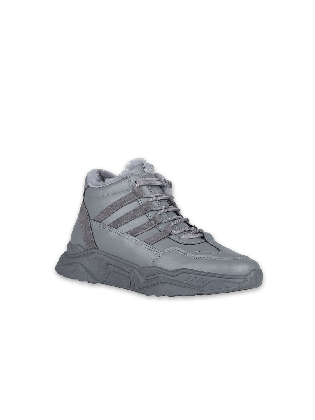 CASSIEY Women Grey High-Top Walking Shoes - view 1