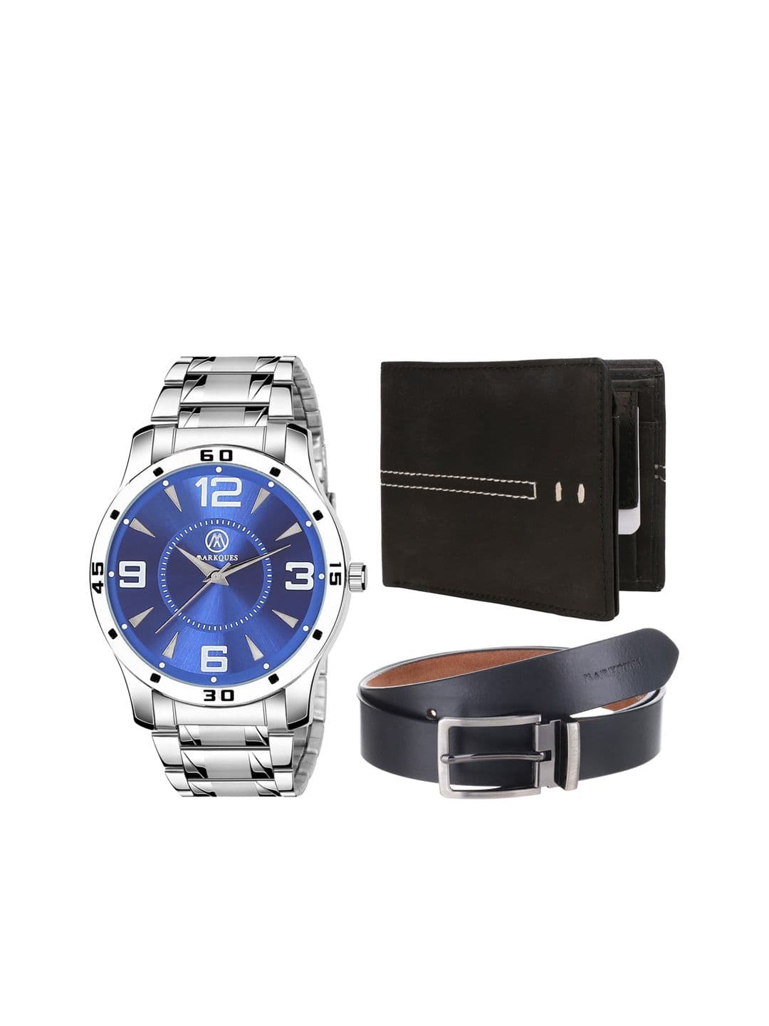 MARKQUES Men Solid Accessory Gift Set - view 1
