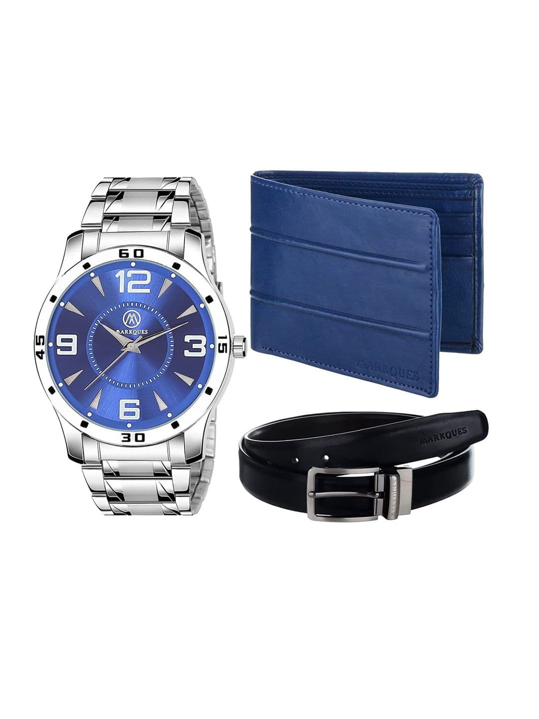 MARKQUES Men Solid Accessory Gift Set