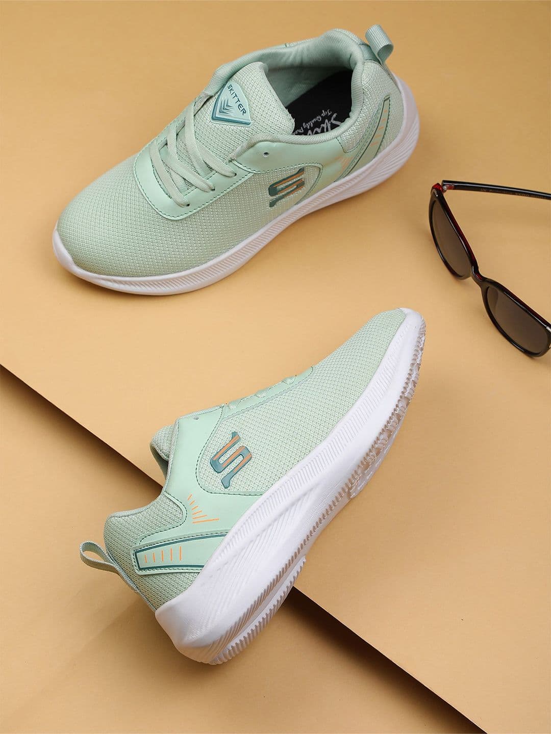TPENT Women Mesh Running Non-Marking Shoes - view 1