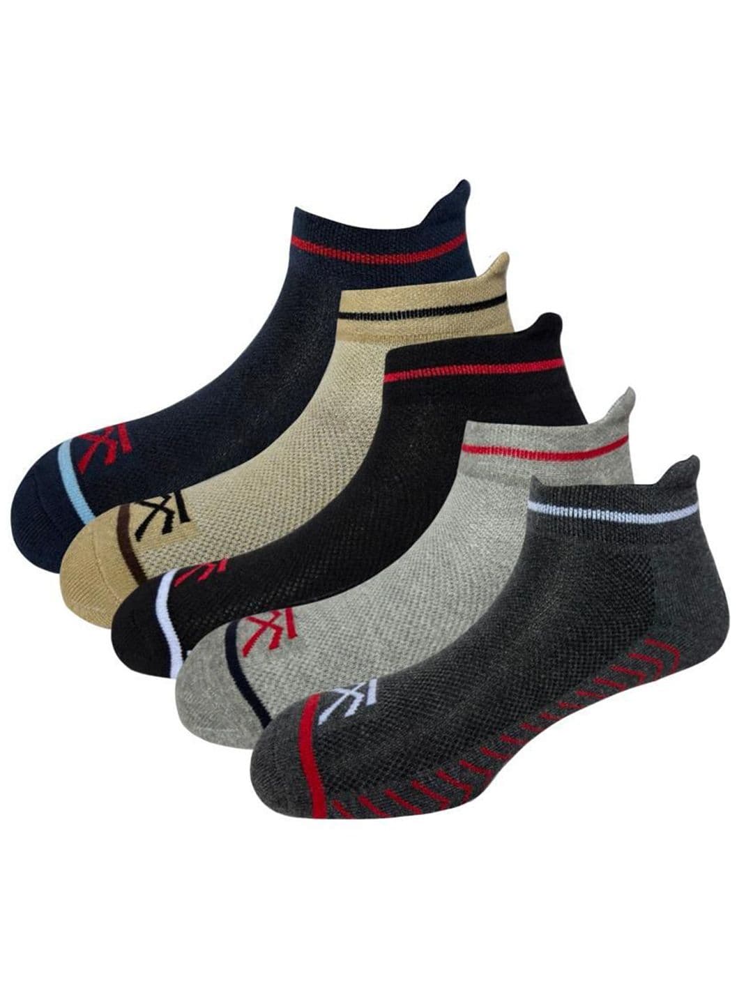 WROGN Pack of 5 Ankle Length Socks - view 1