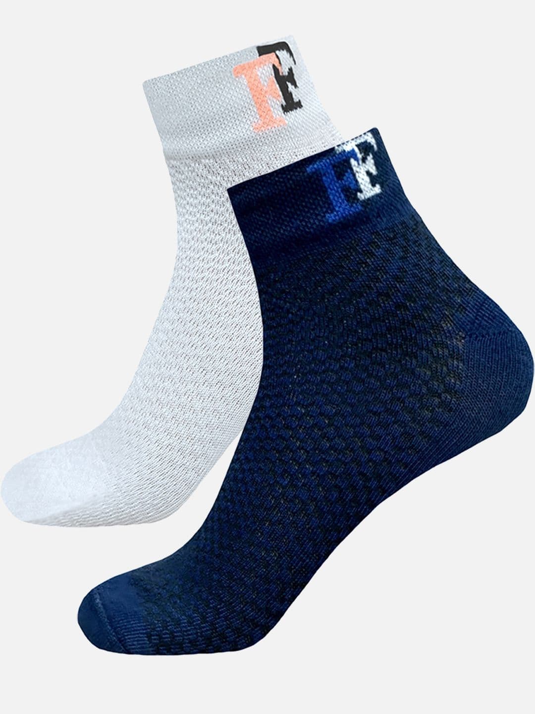 FIMS Men Pack Of 2 Striped Ankle-Length Socks - view 1