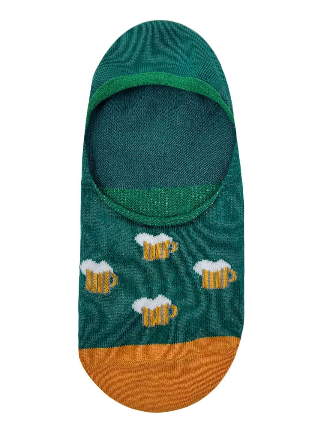 Mint & Oak Beer No Show Shoe Line Socks - view 1