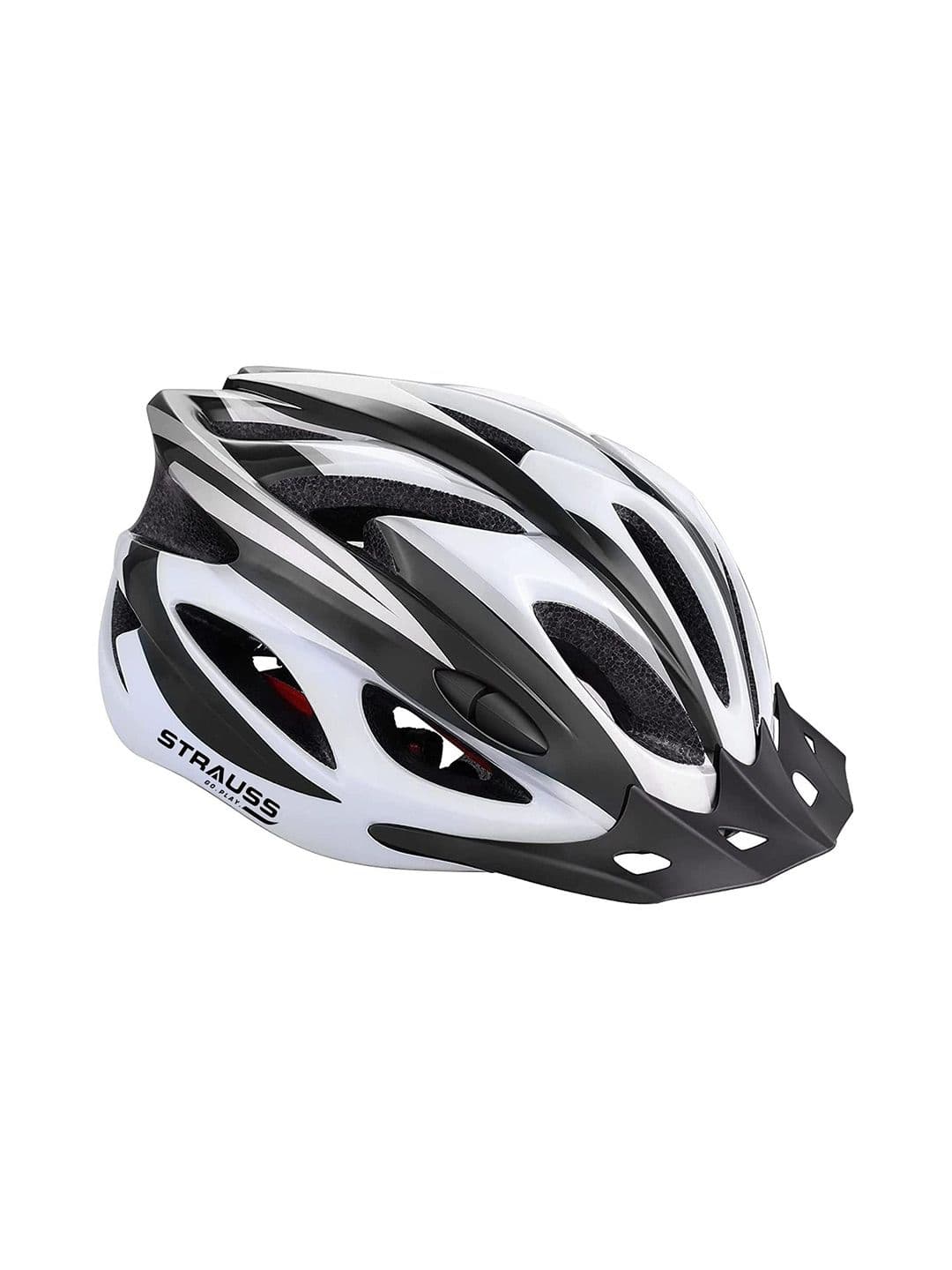 STRAUSS Cushioned Adjustable Safety Cycling Helmet