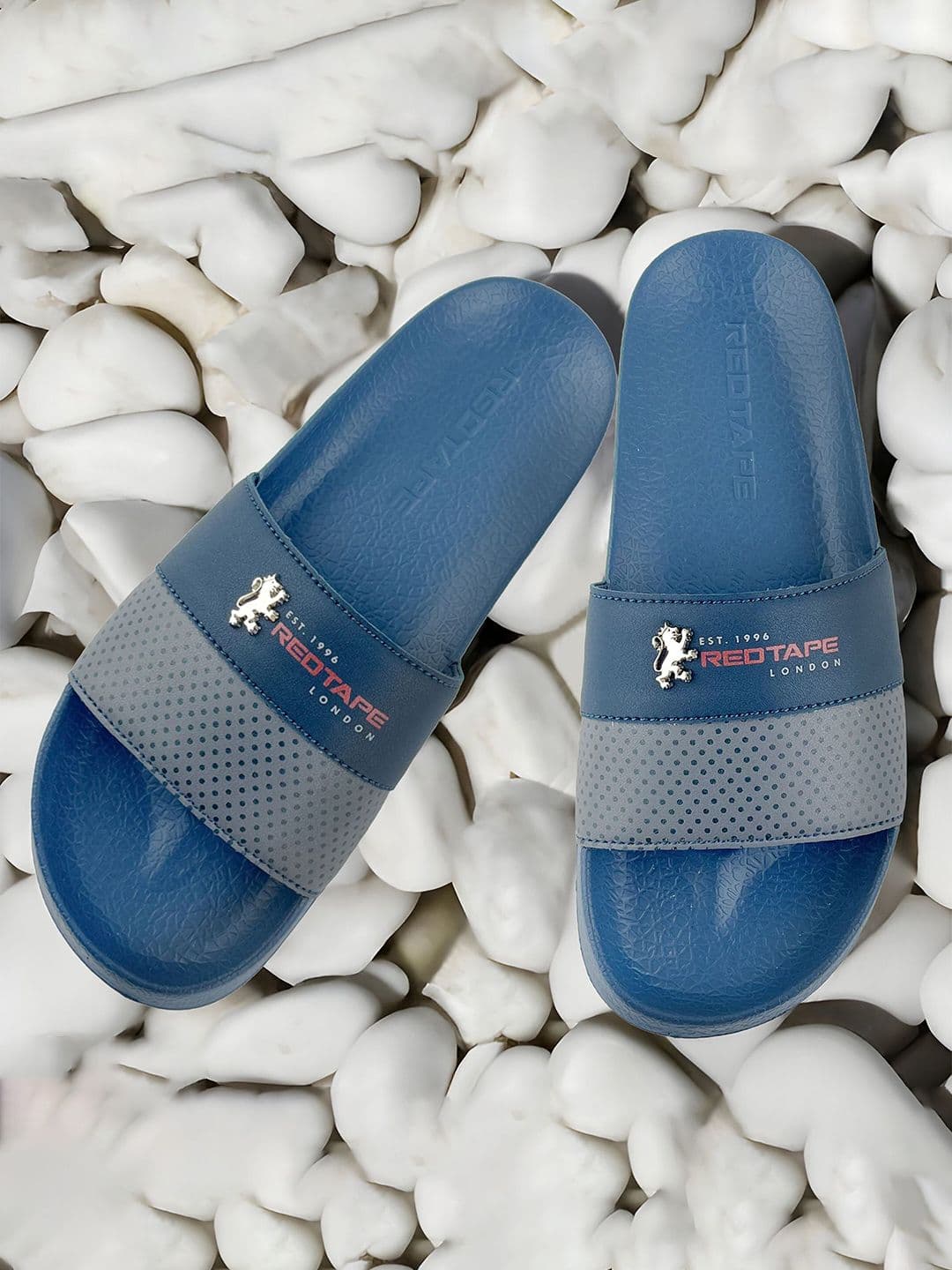 Red Tape Men Printed Comfort Sliders - view 1