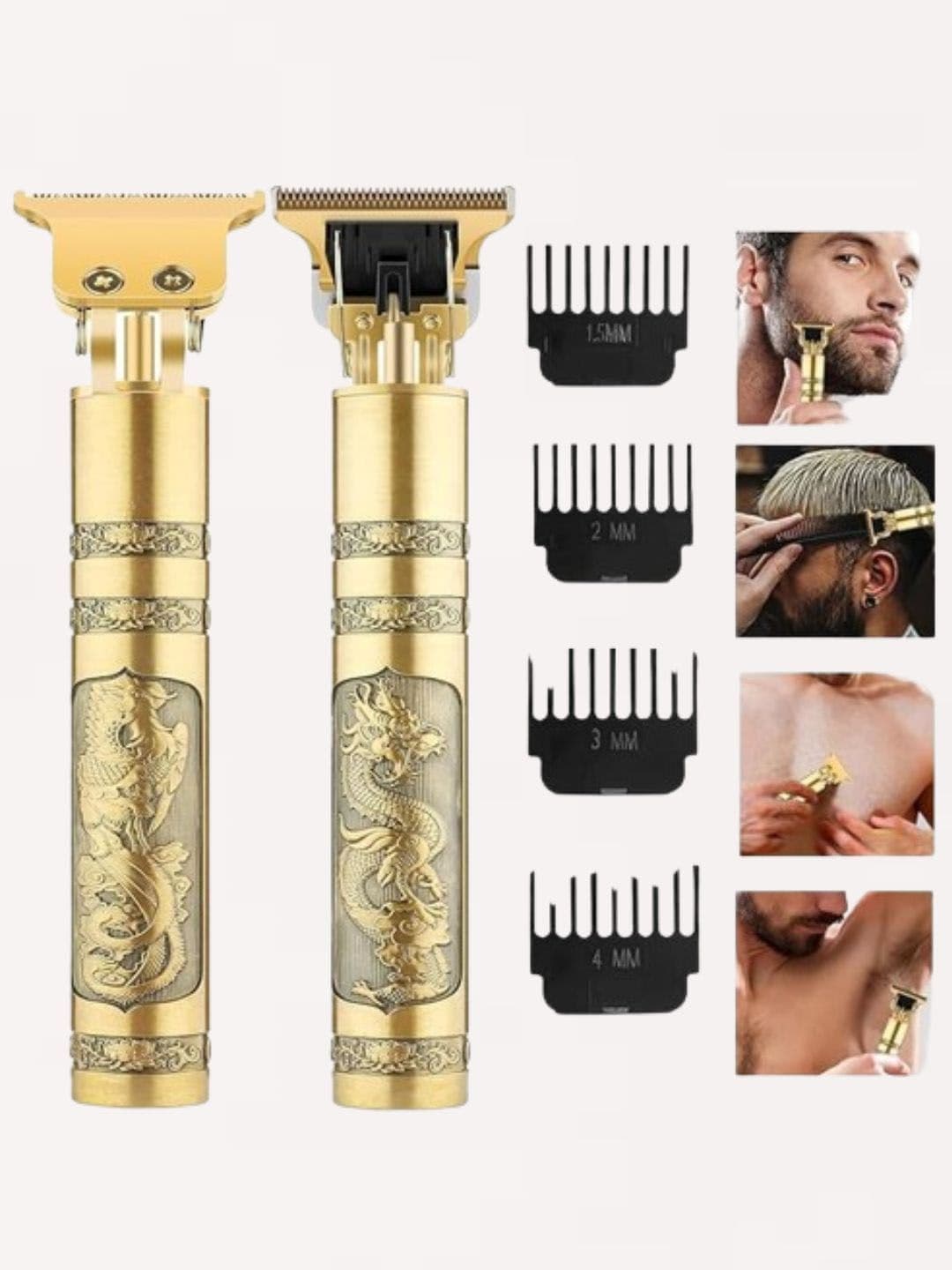 INTIMIFY USB Chargeable Cordless Beard Trimmer For Beard, Nose & Body
