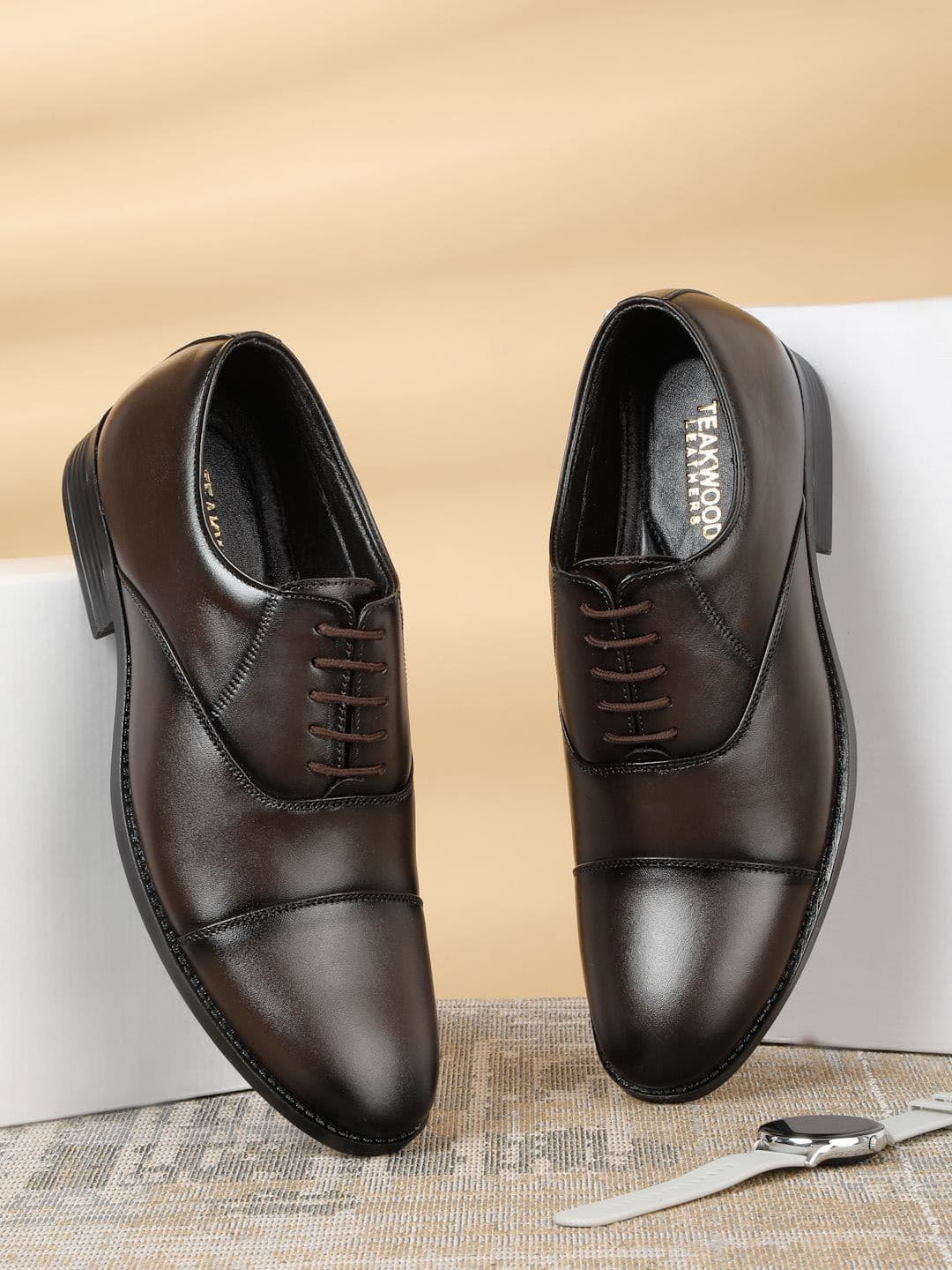 Teakwood Leathers Teakwood Men Genuine Leather Formal Oxfords - view 1