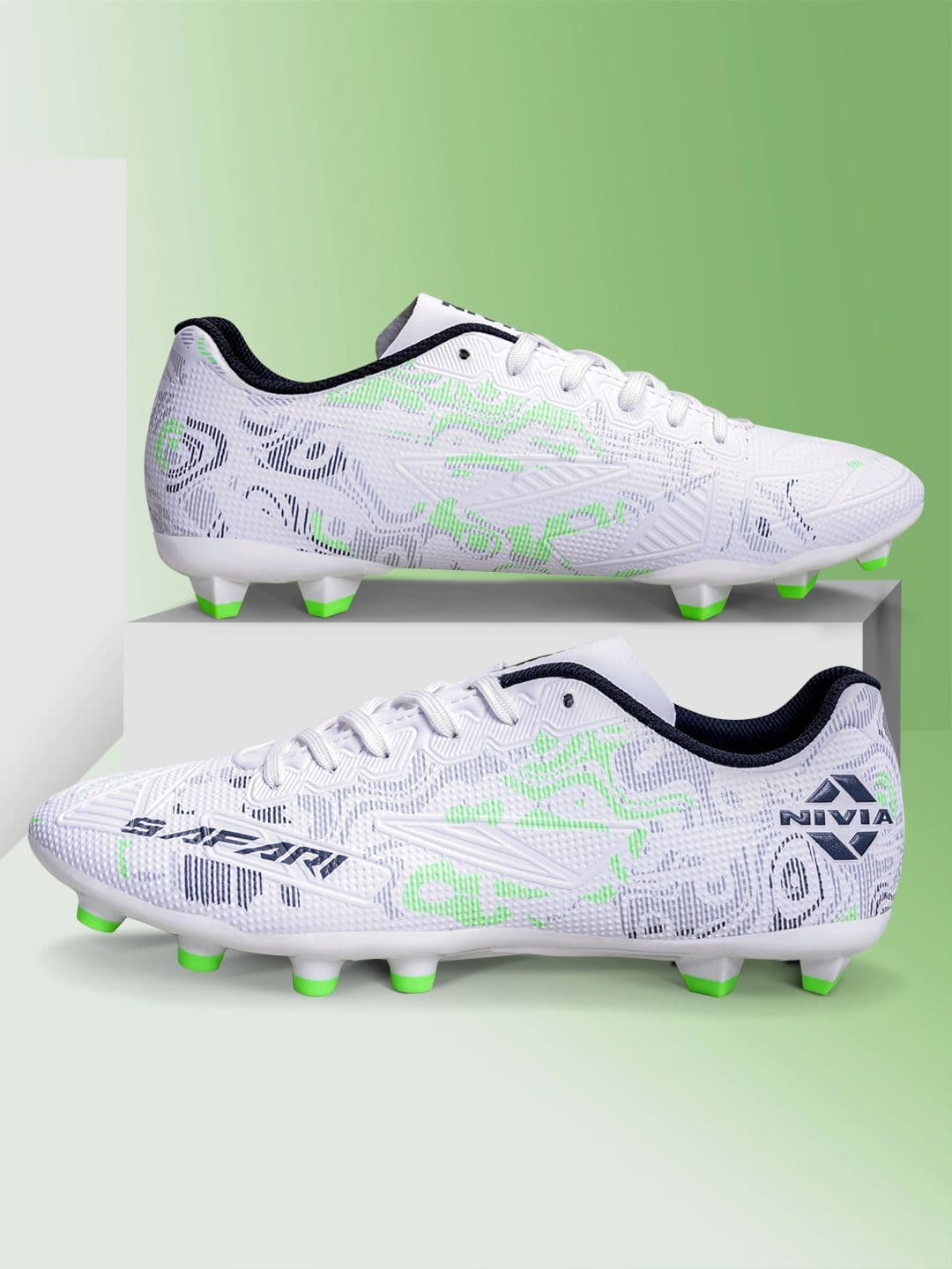 NIVIA Safari PU Synthetic Leather Upper Football Studs with TPU Sole and for all Surfaces - view 1