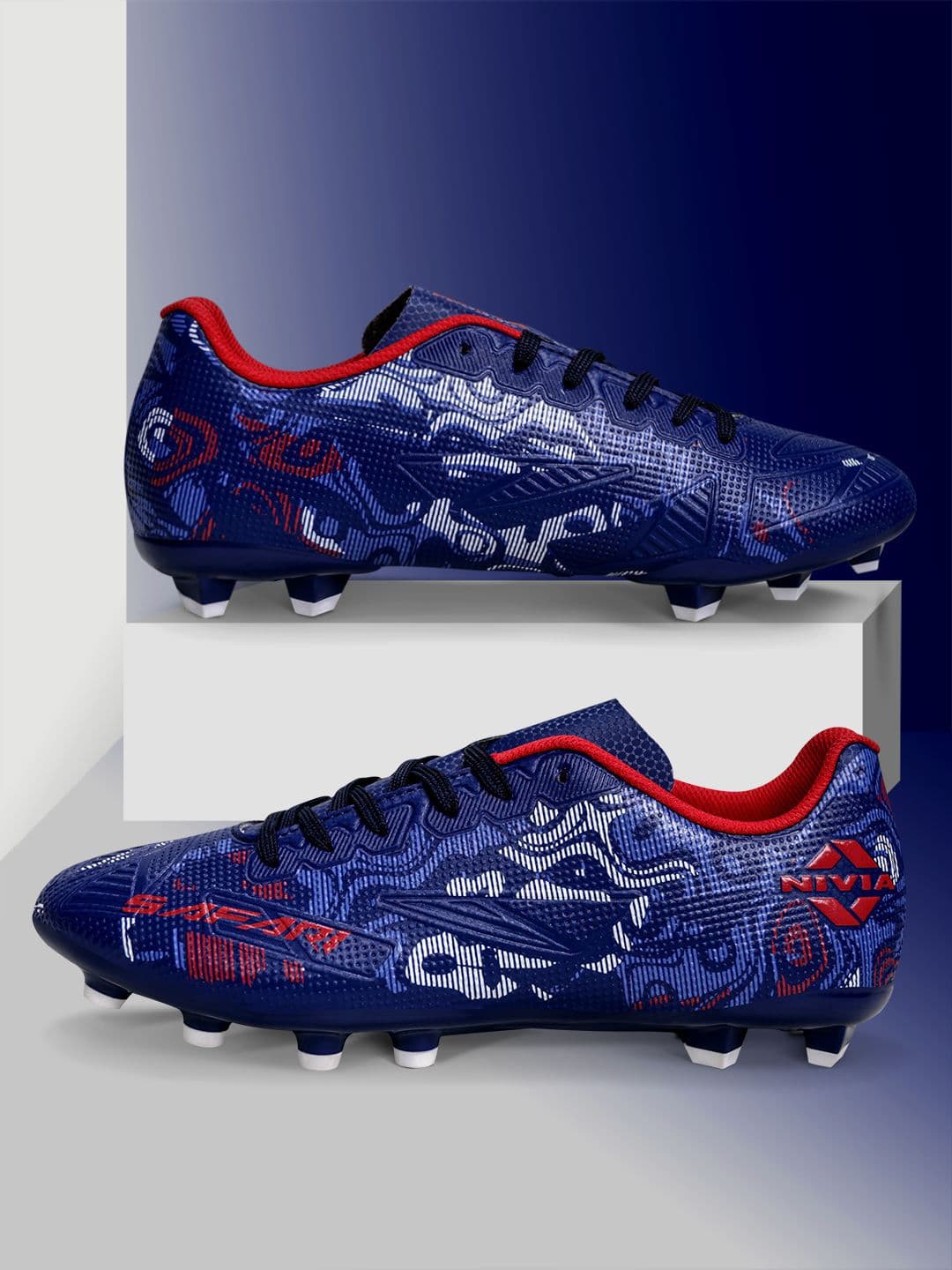 NIVIA Safari PU Synthetic Leather Upper Football Studs with TPU Sole and for all Surfaces - view 1