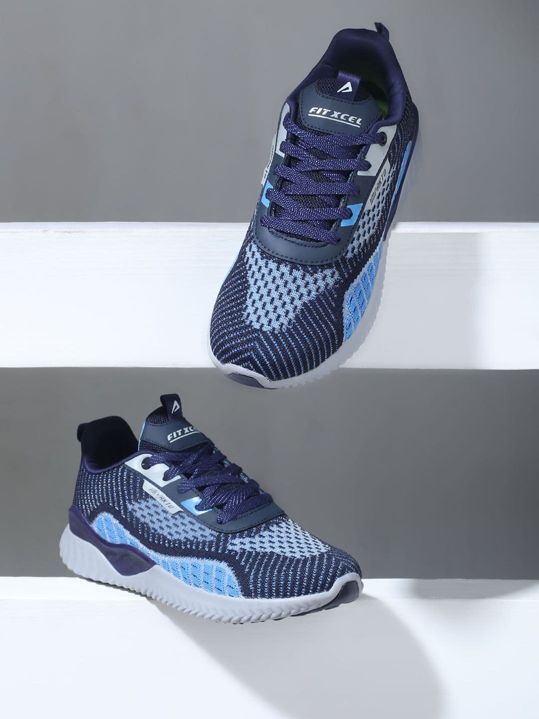 IMPAKTO Men Aqua Rush Lace-Up Running Shoes - view 1