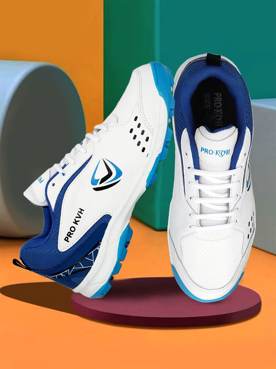PRO KVH Men Synthetic Lace-Ups Cricket Shoes - view 1