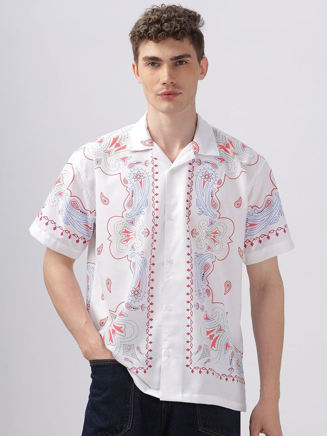 Vestirio Men Relaxed Fit Ethnic Motifs Casual Shirt - view 1
