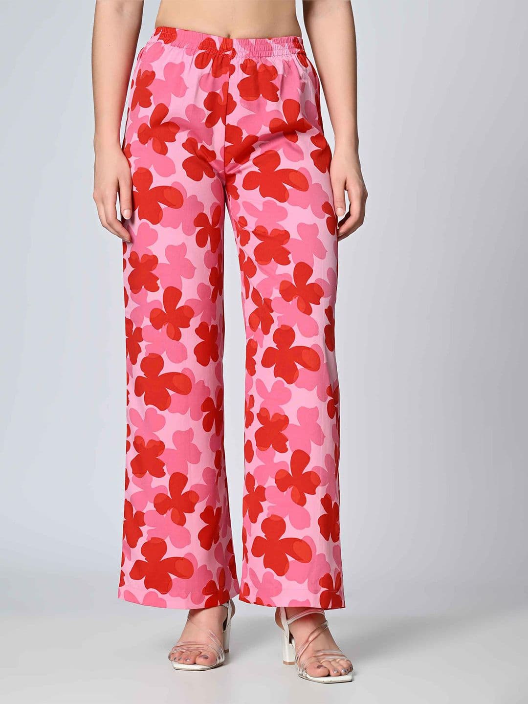 ALL WAYS YOU Women Floral Printed Crepe Palazzos - view 1