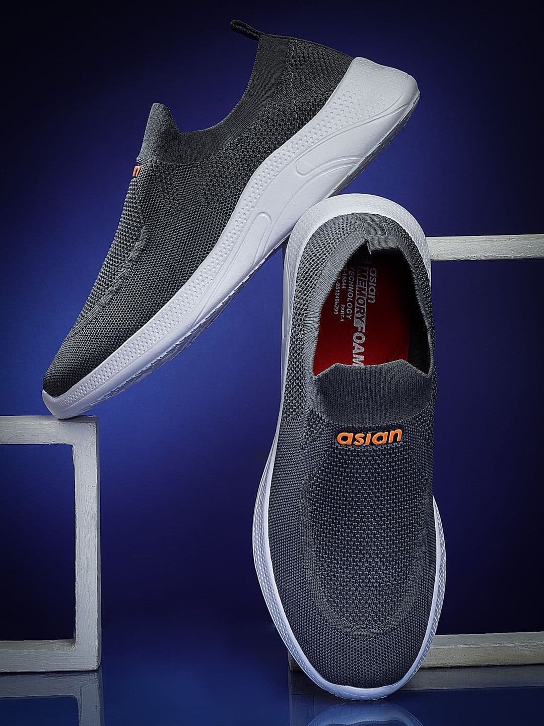 ASIAN Men STORM-13 Walking Non-Marking Sports Shoesoes - view 1