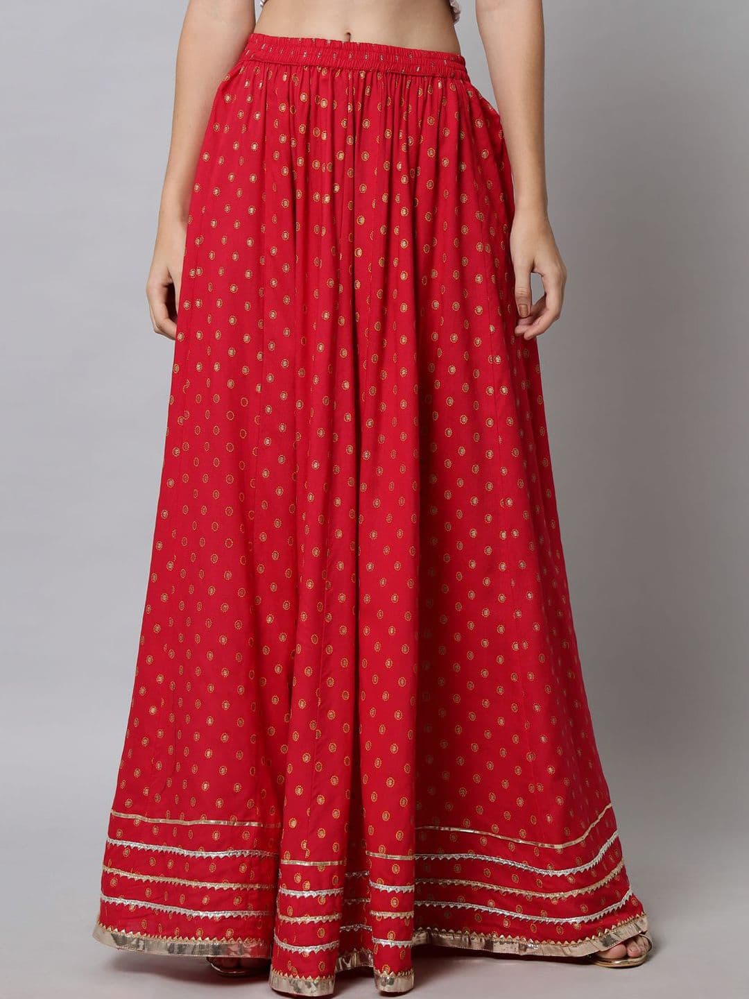 NYPA Women Printed Flared Maxi Length Skirt - view 1