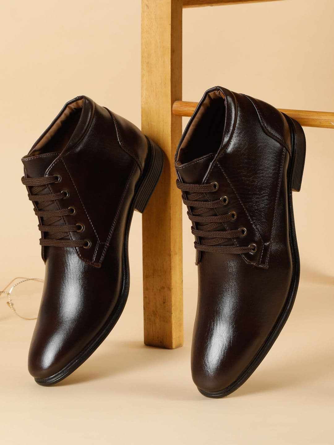 Kosher Men Round Toe Formal Slip-On Shoes - view 1