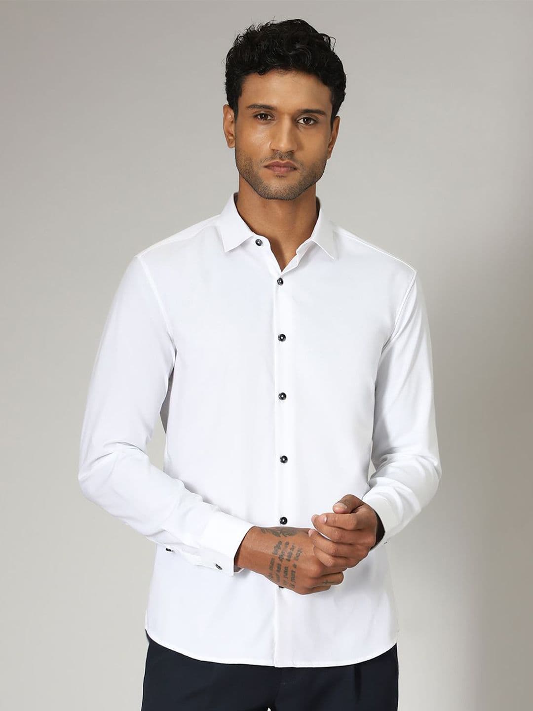 Banana Club Men Relaxed Slim Fit Opaque Casual Shirt - view 1