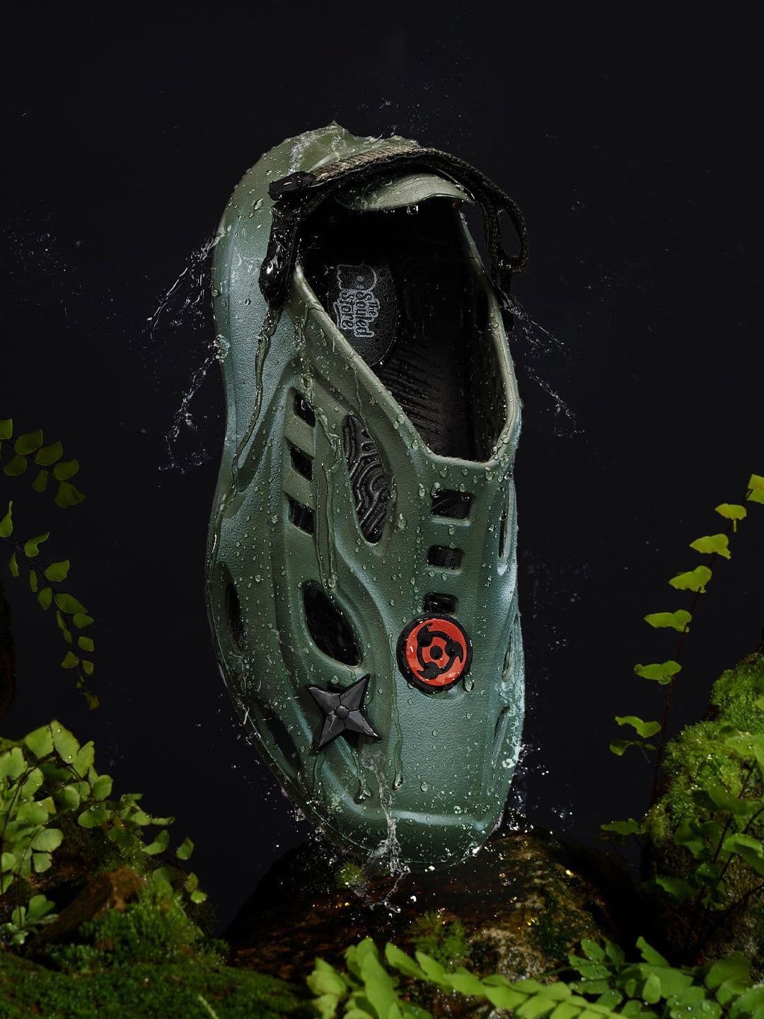 The Souled Store Men Naruto Printed Green EVA Clogs - view 1