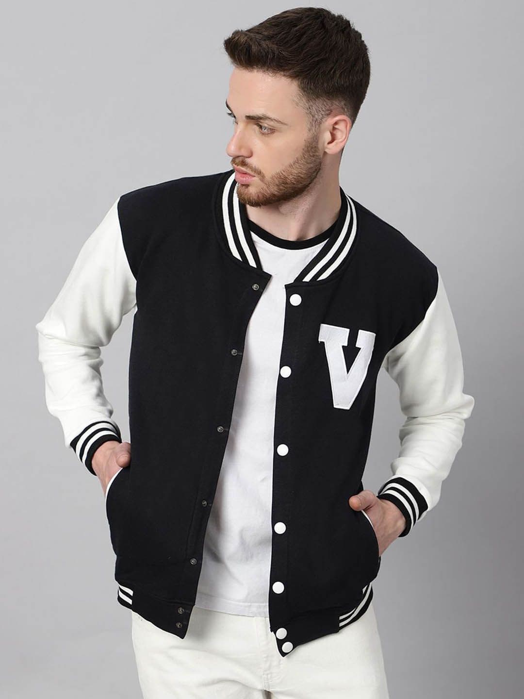 Be Savage Men Windcheater Outdoor Varsity Jacket - view 1