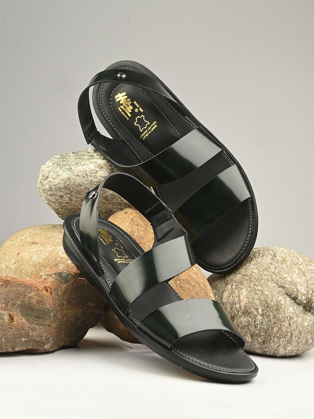 Hitz Men Leather Comfort Sandals - view 1
