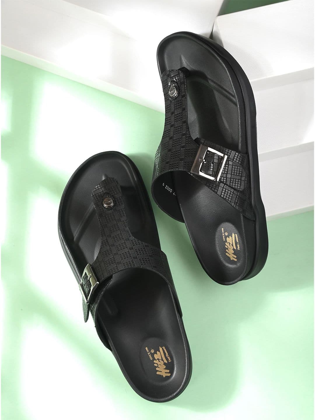 Hitz Men Leather Comfort Sandals - view 1