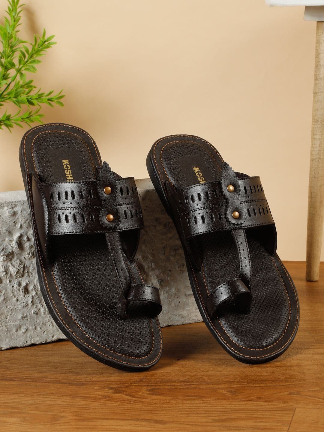Kosher Men Comfort Sandals - view 1