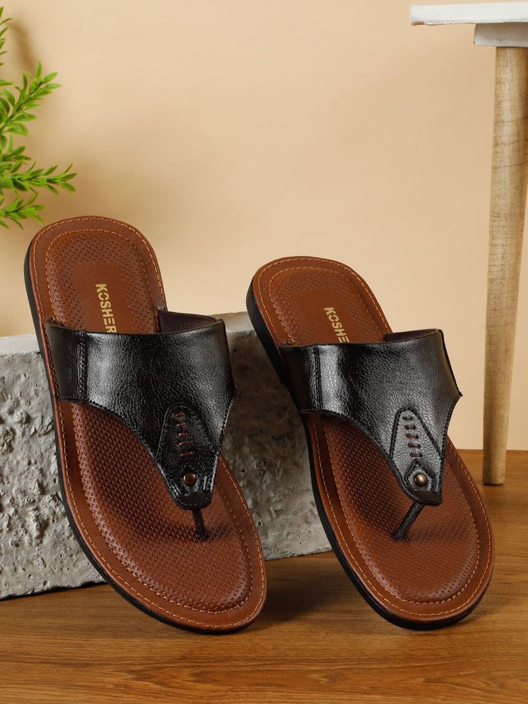 Kosher Men Slip On Sandals - view 1