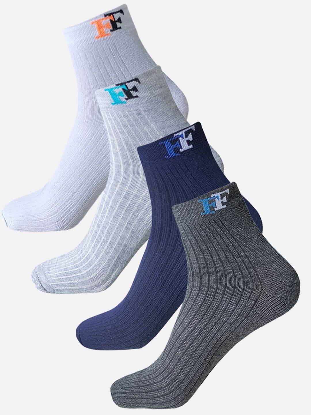 FIMS Men Pack Of 4 Crew-Length Sports Socks - view 1