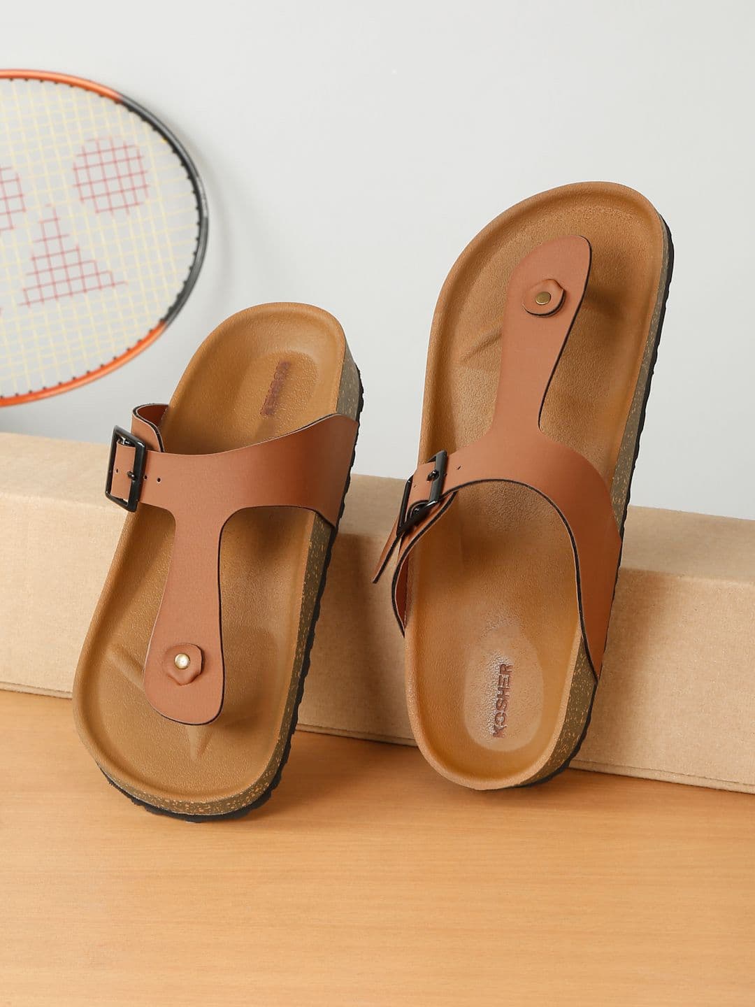 Kosher Men Comfort Sandals - view 1