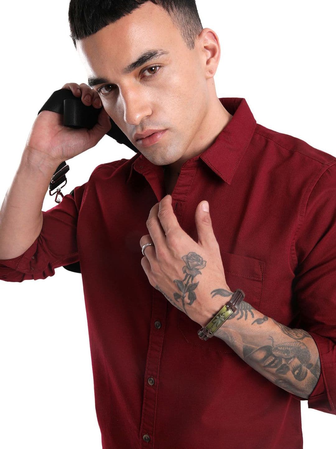 WROGN Men Custom Opaque Casual Shirt - view 1