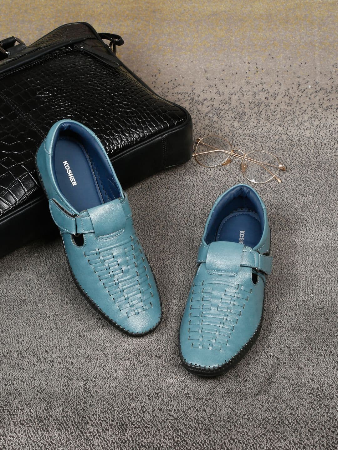 Kosher Men Ethnic Shoe-Style Sandals - view 1