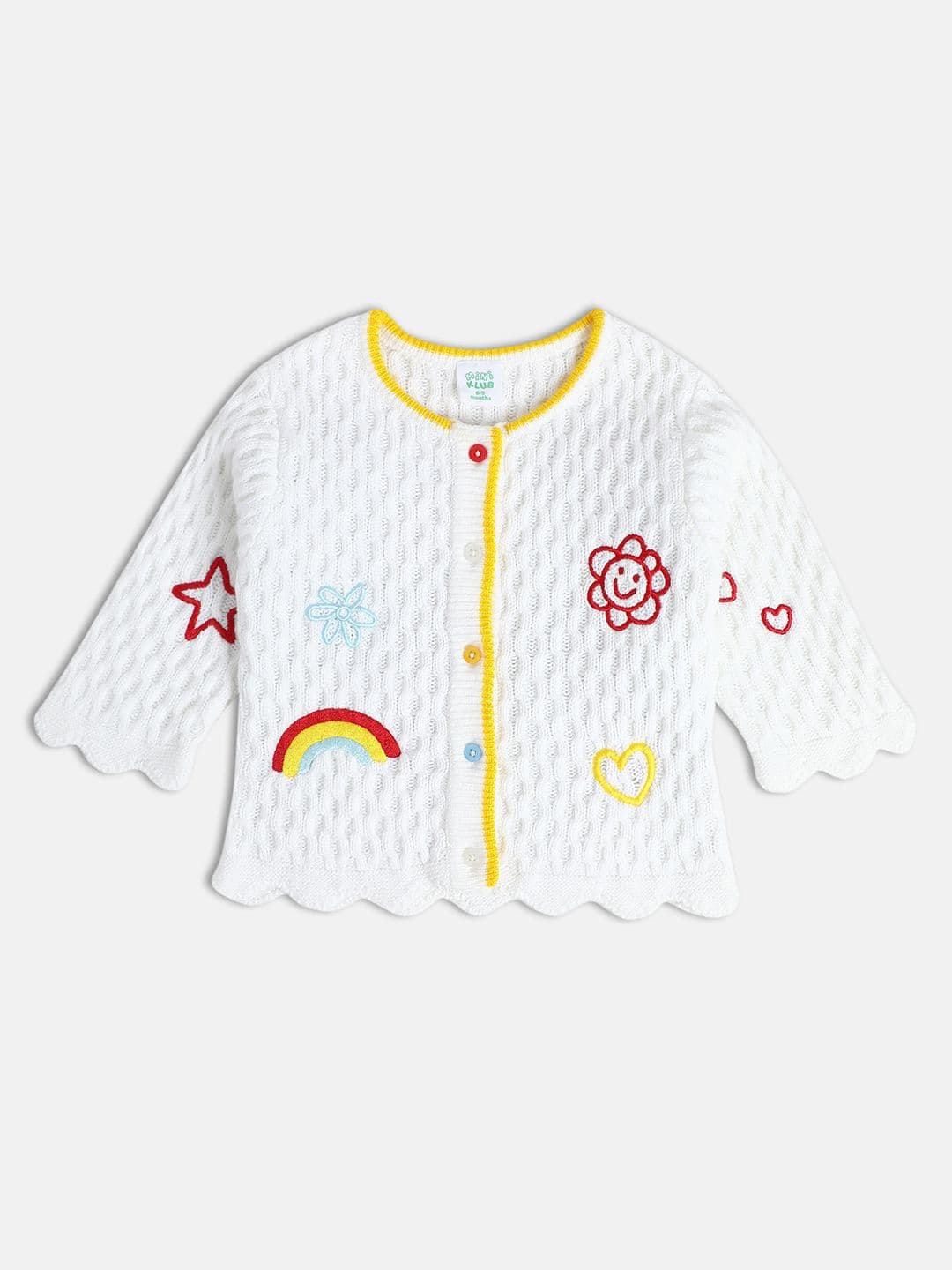 MINI KLUB Girls Cable Knit Cardigan - view 1