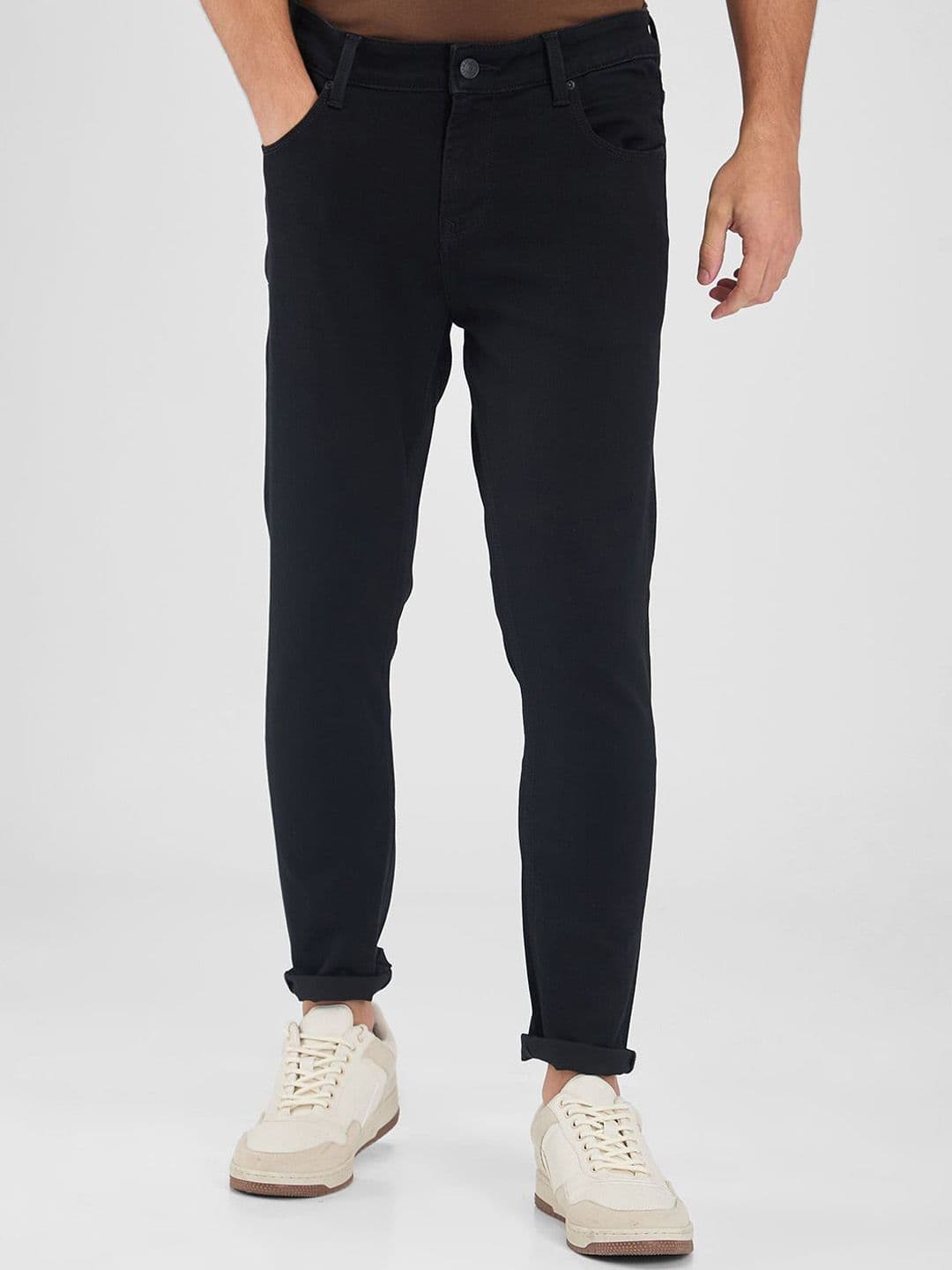 SPYKAR Men Slim Fit Stretchable Mid-Rise Jeans - view 1