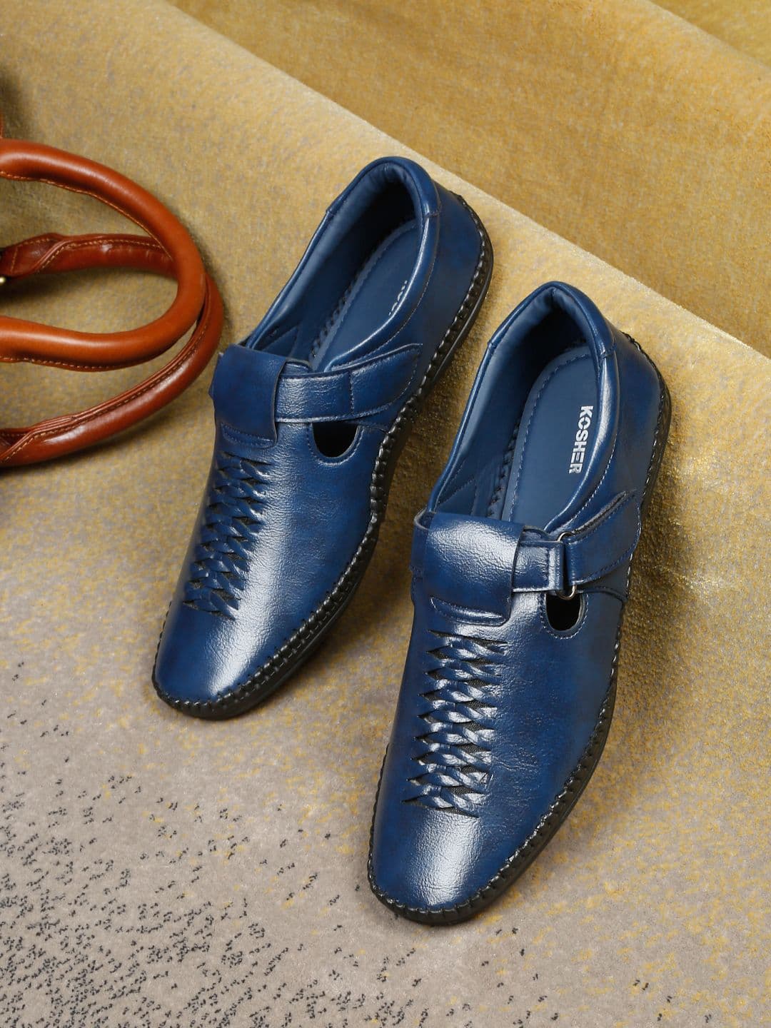 Kosher Men Shoe-Style Roman Sandals - view 1
