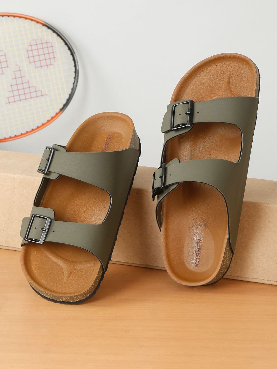 Kosher Men Ethnic Comfort Sandals - view 1