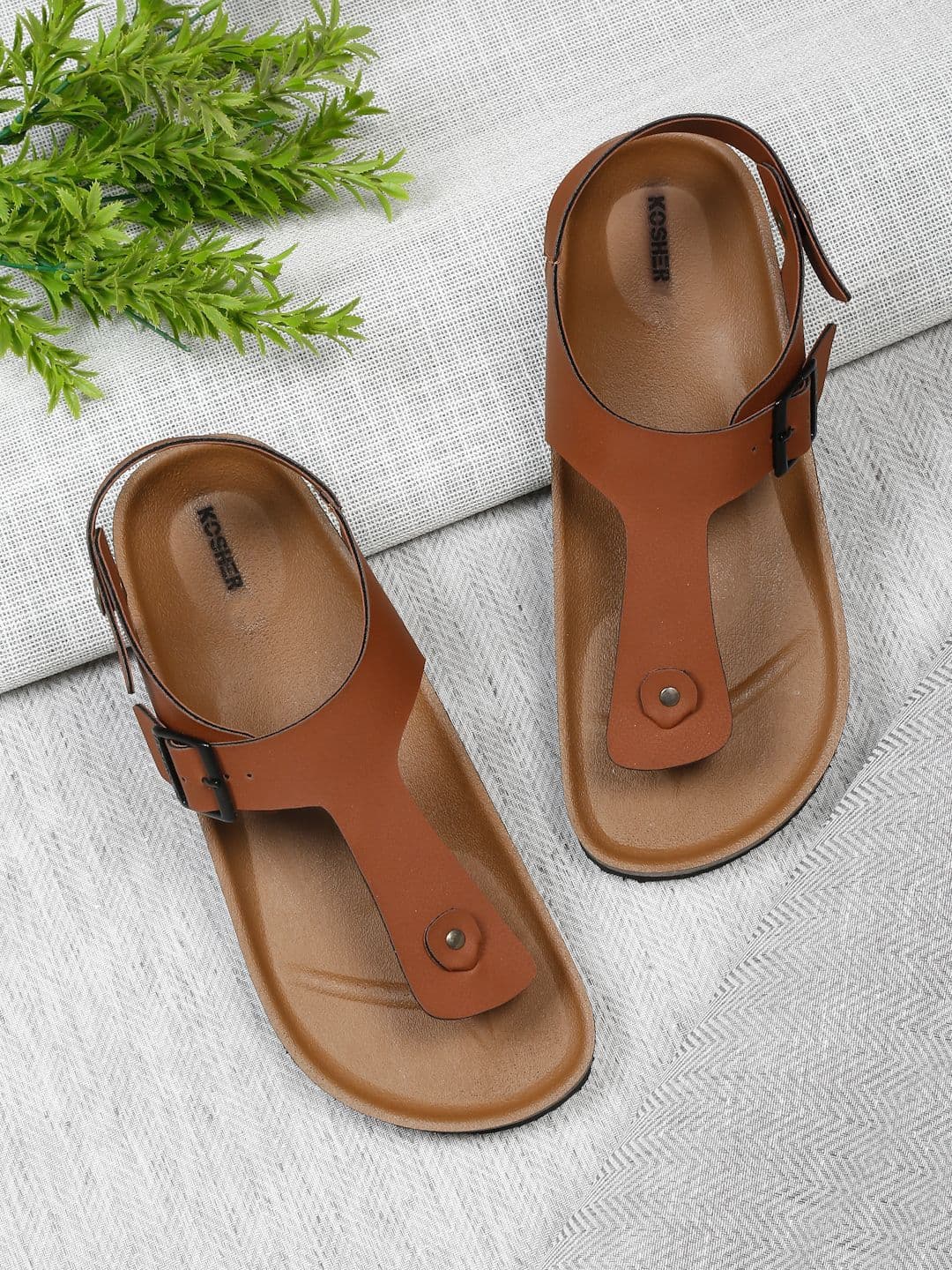 Kosher Men Comfort Sandals - view 1