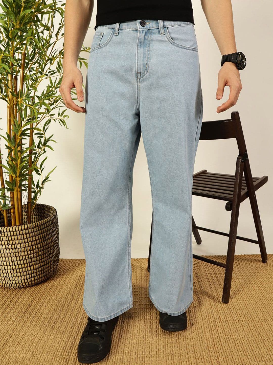 Thomas Scott Men Classic Bootcut Jeans