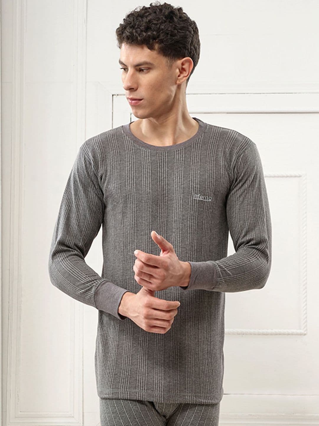 INFERNO Men Crew Neck Thermal Top - view 1