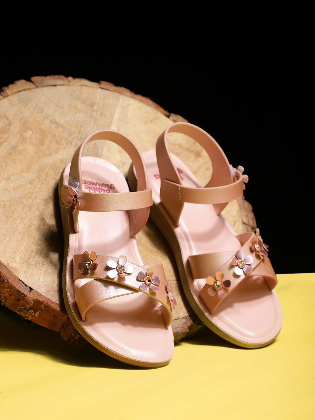 Bubblegummers Girls Comfort Buckle Sandals - view 1