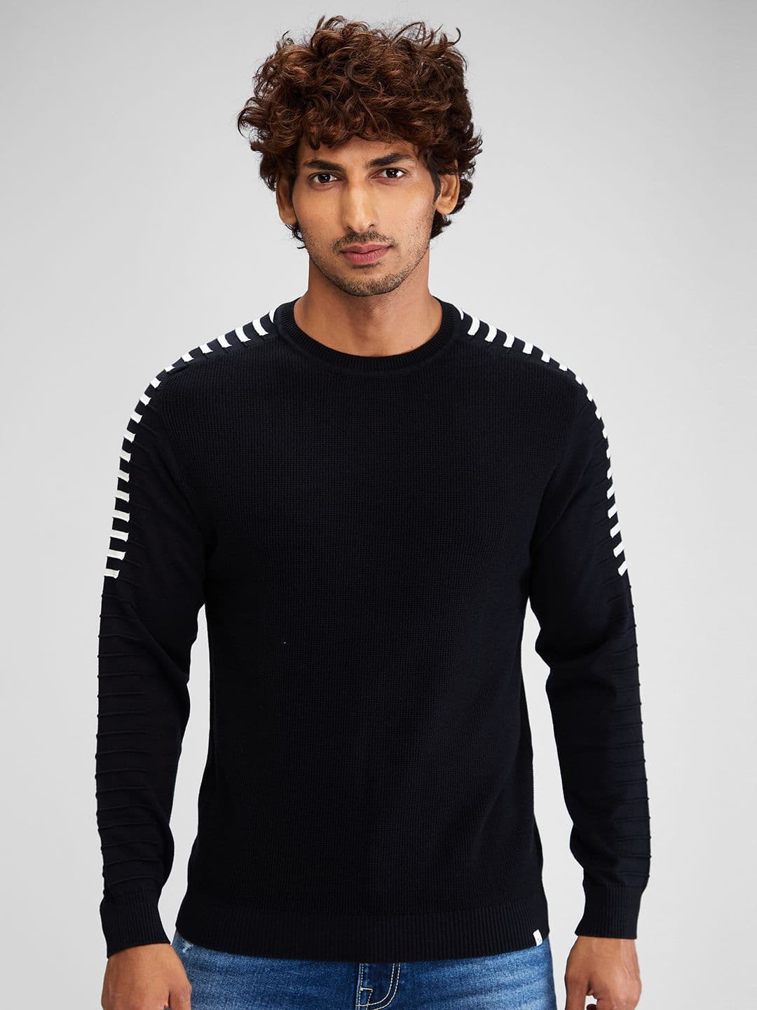 SPYKAR Men Striped Pullover - view 1