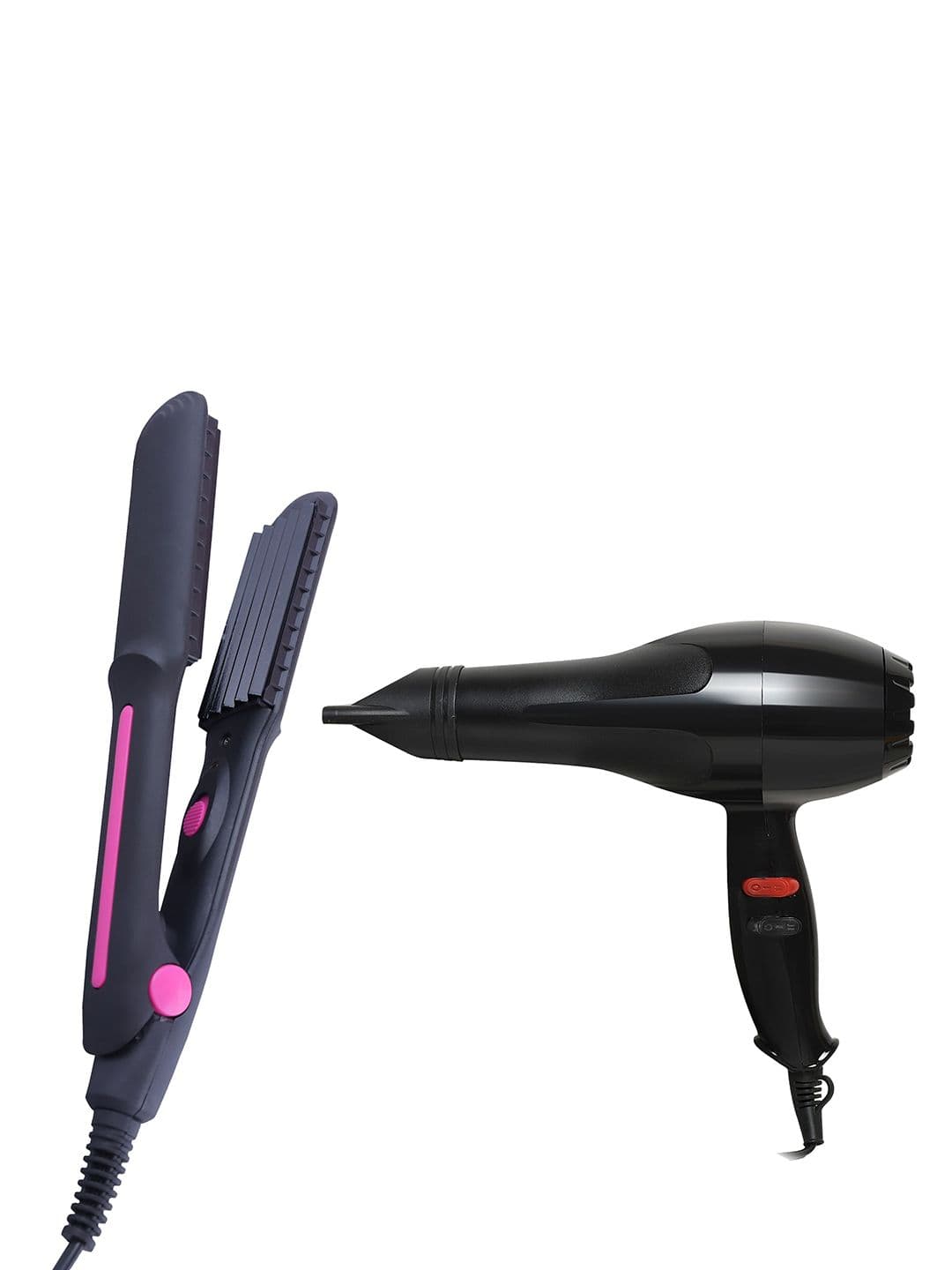 NIRVANI Set of 6130 Professional Hair Dryer 1800 Watt & Crimping Machine - view 1