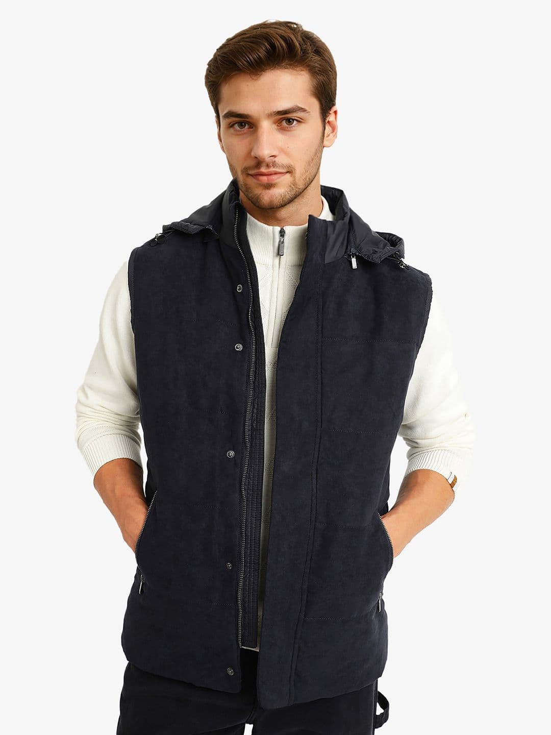 RARE RABBIT Men Longline Puffer Jacket - view 1