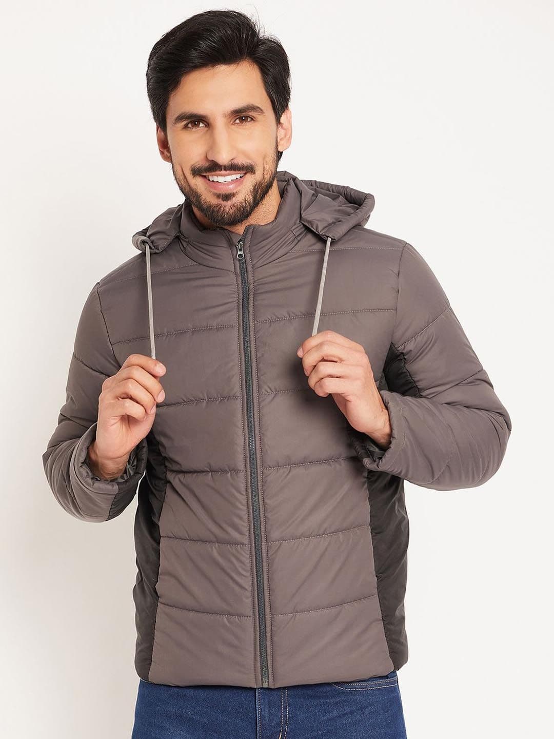 VERO AMORE Men Colourblocked Hooded Puffer Jacket - view 1