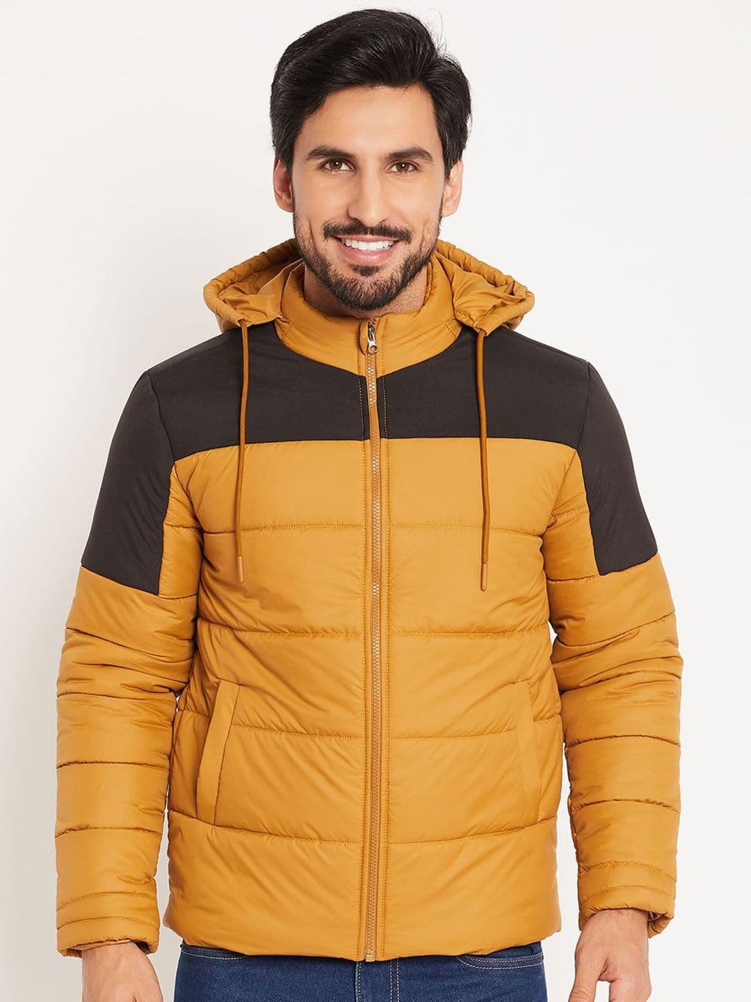 VERO AMORE Men Colourblocked Quilted Hooded Jacket - view 1