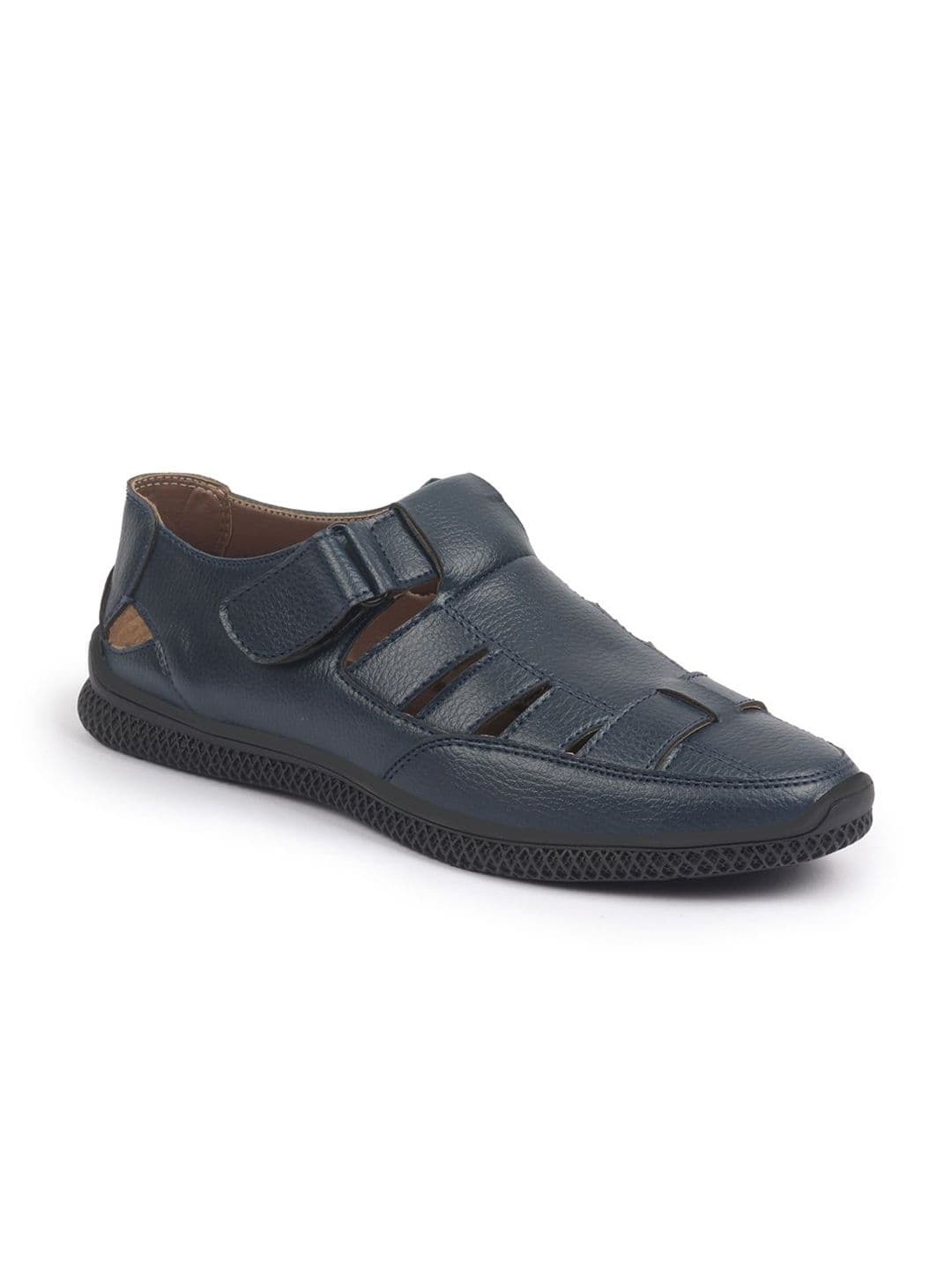 FAUSTO Men PU Velcro Fisherman Sandals - view 1