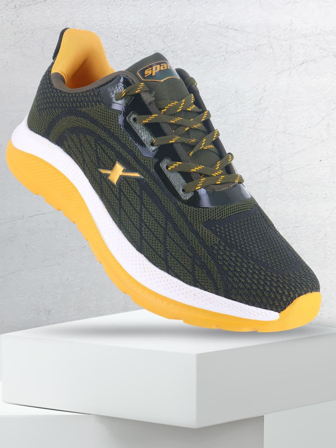 Sparx Men Textured Lace-Up Sports Shoes - view 1