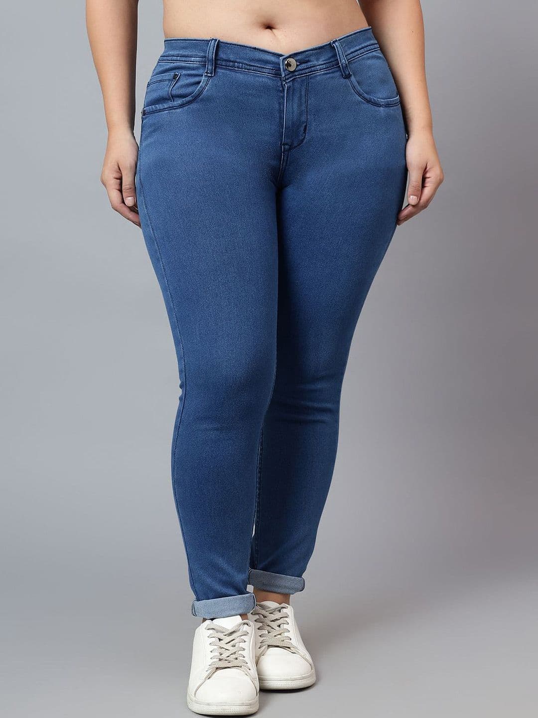 Nifty Women Plus Size Skinny Fit Stretchable Jeans - view 1