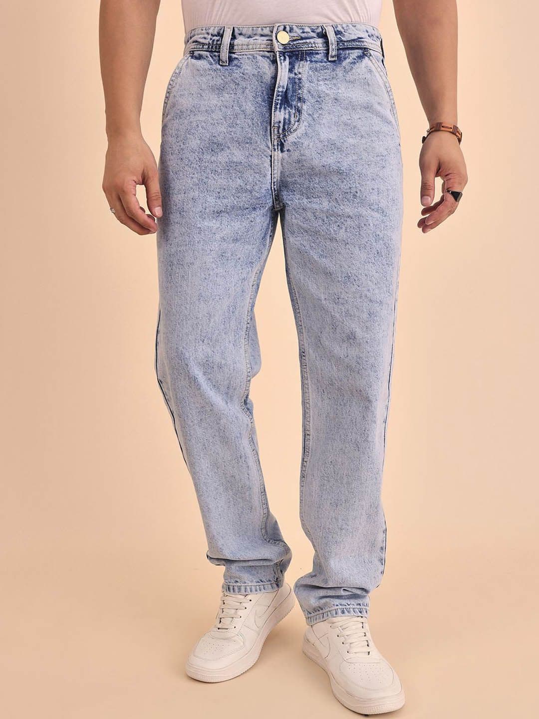 Style Quotient Men Comfort Relaxed Fit Mid-Rise Cotton Denim Jeans - view 1