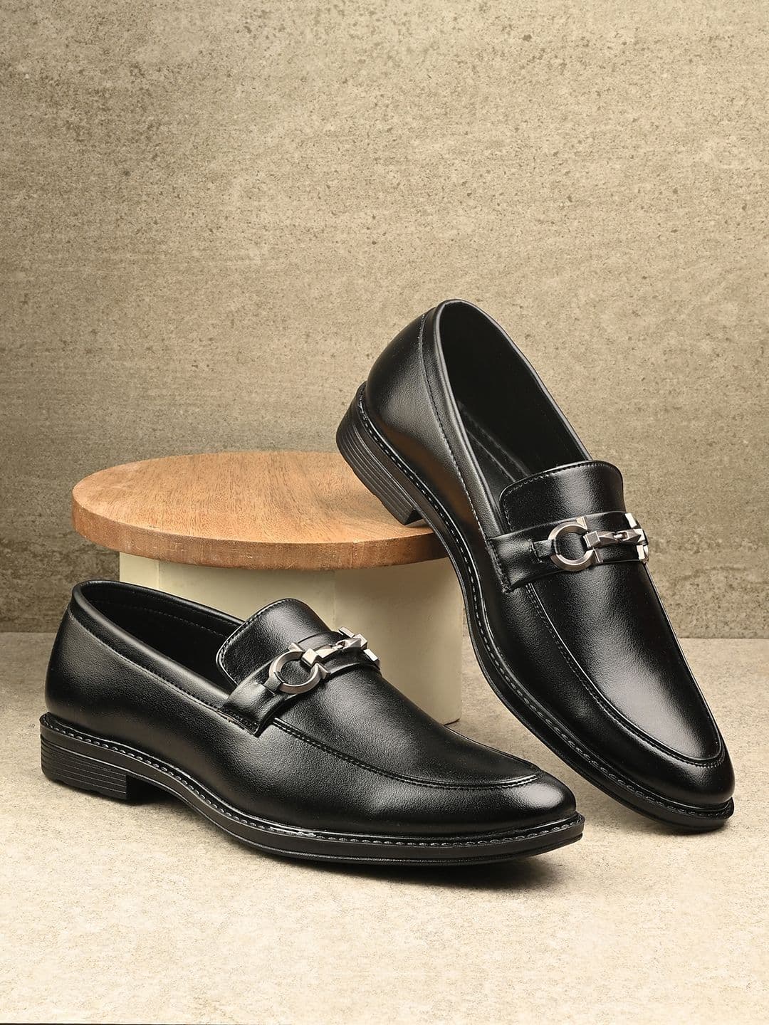 HERE&NOW Men Formal Slip-On Loafers - view 1