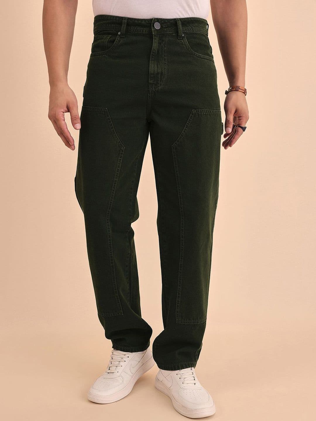 Style Quotient Men Comfort Relaxed Fit Mid-Rise Cotton Denim Jeans - view 1